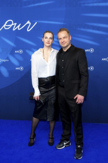 Jana Klinge, Hinnerk Schönemann, BLUE HOUR, Photo Call, Hotel Telegraph Office, Berlin, 13.02.2026