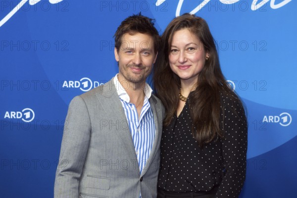 Tom Schilling, Annie Mosbach, BLUE HOUR, Photo Call, Hotel Telegraph Office, Berlin, 13.02.2026