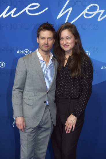 Tom Schilling, Annie Mosbach, BLUE HOUR, Photo Call, Hotel Telegraph Office, Berlin, 13.02.2026