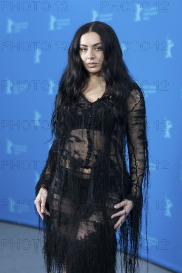 Charli xcx (Charlotte Emma Aitchison) at a photocall for the film The Moment at the Berlinale at the Hyatt Hotel Berlin Berlin on 14.02.2026. The 76th Berlin International Film Festival will take place from 12 to 22 February 2026