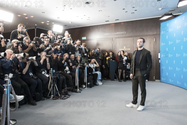 Callum Turner (actor) at a photocall for the film Rosebush Pruning at the Berlinale at the Hyatt Hotel Berlin Berlin on 14.02.2026. The 76th Berlin International Film Festival will take place from 12 to 22 February 2026