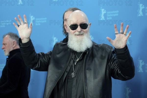Rob Halford during the photocall for the film The Ballad of Judas Priest at the Berlinale at the Hyatt Hotel Berlin on 15.02.2026. The 76th Berlin International Film Festival will take place from February 12 to 22, 2026