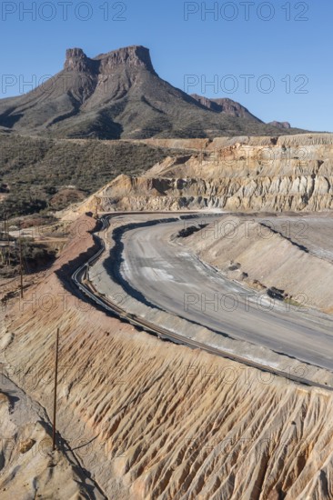 Kearny, Arizona - A part of Asarco's huge Ray Mine, one of the largest copper mines in the U.S. Asarco is owned by Grupo Mexico, the largest mining company in Mexico