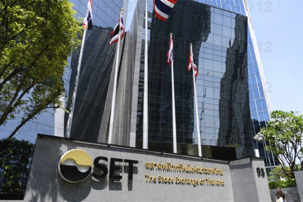 Bangkok, Thailand. March 4th 2025. The Bangkok Stock exchange Building, Thailand. The Bangkok Stock Exchange operates the only stock exchange in Thailand