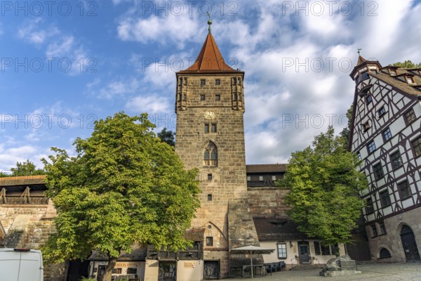 The Tiergärtnertor in Nuremberg, Bavaria, Germany