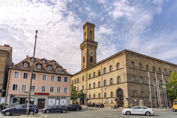 The town hall in Fürth, Middle Franconia, Bavaria, Germany