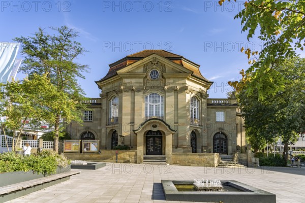 The Kurtheater Staatsbad Kissingen, Lower Franconia, Bavaria, Germany