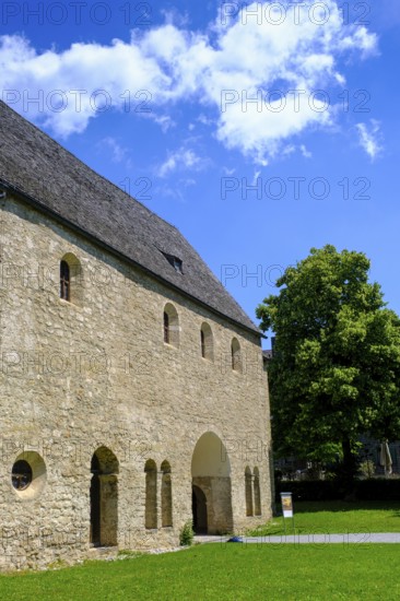 Torhalle, Fraueninsel, Chiemsee, Chiemgau, Upper Bavaria, Bavaria, Germany