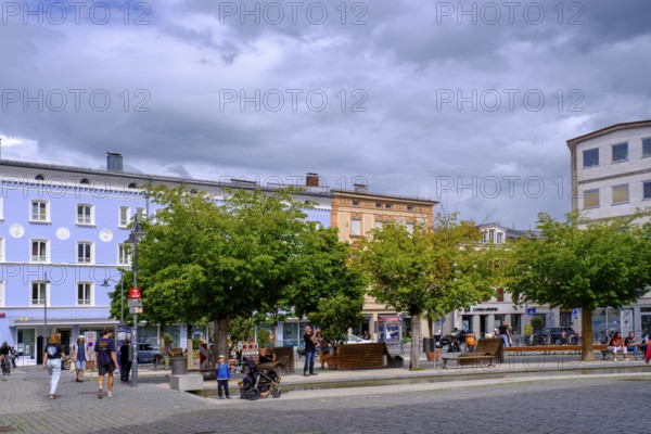 Ludwigsplatz, Rosenheim, Upper Bavaria, Bavaria, Germany