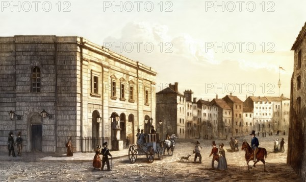 The Theatre Royal, Drury Lane, Covent Garden, West End, London, England, 1809