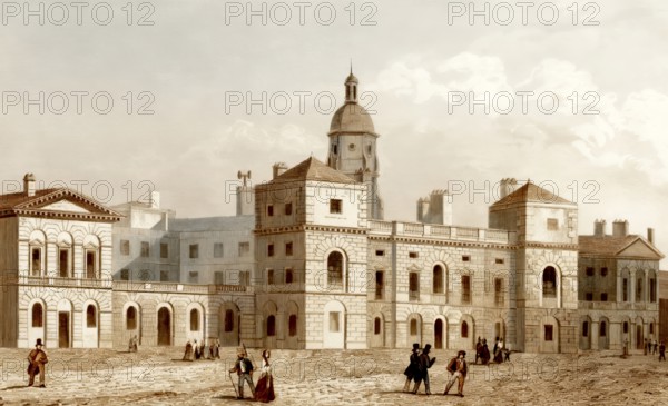 Buckingham House, St. James's Park, Fleet Street, London, England, 19th century