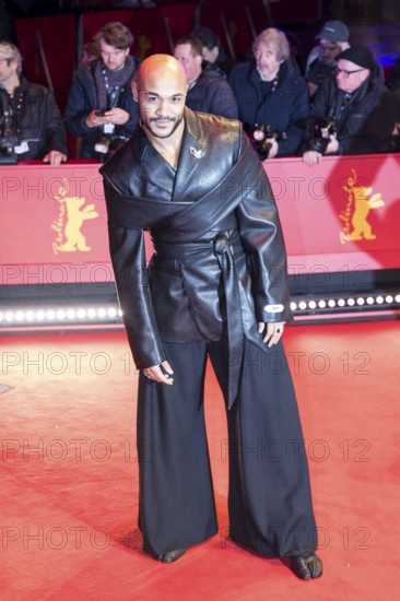 Malick Bauer at the opening of the Berlinale at the Theater am Potsdamer Platz in Berlin on 12.02.2026. The 76th Berlin International Film Festival will take place from February 12 to 22, 2026