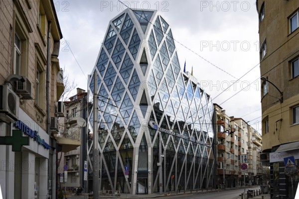 Sofia, Bulgaria. November 23rd 2025. The Representation of the European Commission building in Bulgaria located at Ulitsa Georgi S. Rakovski 124, Sofia, Bulgaria