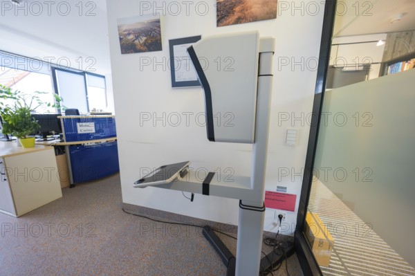 Device in a modern office with minimalistic design, Gechingen Town Hall, Calw District, Germany