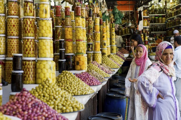 Olive Store, Souk, Marrakech, Morocco