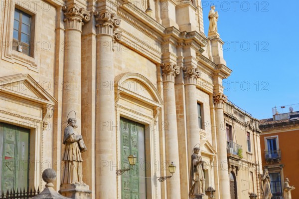 San Francesco church, Catania, Sicily, Italy
