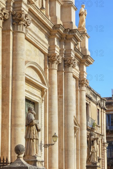 San Francesco church, Catania, Sicily, Italy