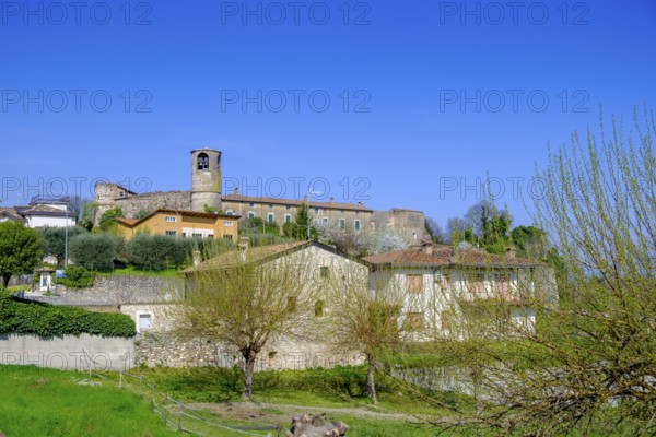 Castello di Pozzolengo, Pozzolengo, Colli Mantovani, Lombardy, Province of Brescia, Italy