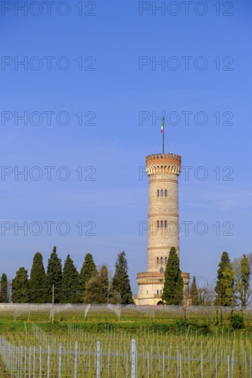 San Martino della Battaglia Tower, Lombardy, Brescia Province, Italy