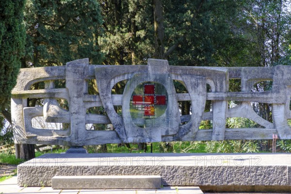 Red Cross Memorial, Memoriale della Croce Rossa, Founding Place of the Red Cross, Solferino, Colli Mantovani, Lombardy, Province of Brescia, Italy