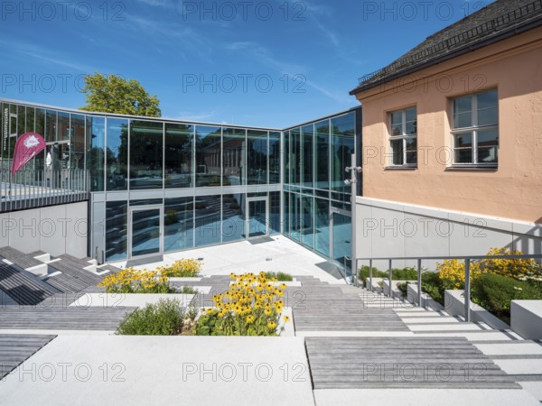 Visitor Center at Petersberg Citadel, Erfurt, Thuringia, Germany