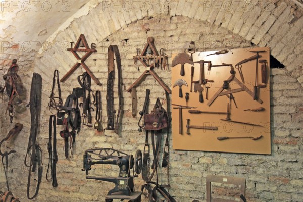 Museo della Civiltà Contadina, Farmers' Museum, La Rocca, Novellara Castle, Emilia-Romagna, Italy