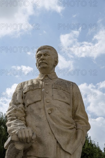 Gori, Georgia. September 9th 2025. Controversial Statue of Joseph Vissarionovich Stalin, Soviet politician and revolutionary who led the Soviet Union from 1924 until 1953 located in Stalin Park at the Stalin Museum, Gori, Georgia