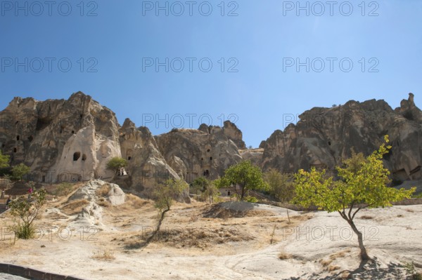 Istanbul, Turkey. September 19th 2018 The beautiful landscape of Anatolian cappadocia, Turkey