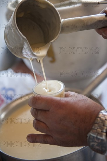 Ortahisar, Cappadocia, Turkey. September 19th 2018 Boza is a traditional Turkish fermented malt drink made from bulgar, rice, yeast and chick peas with cinamon