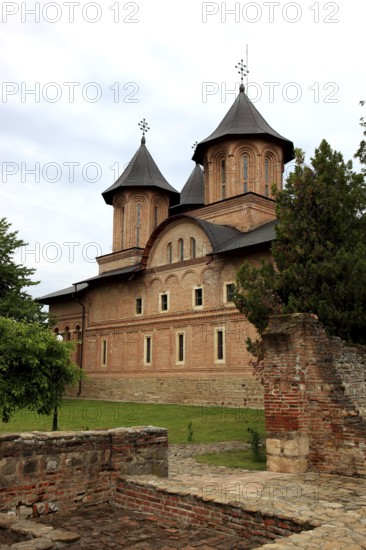 Archducal Church of the Assumption of Mary, Biserica Domneasca, part of the princely court, in Targoviste, Wallachia region, Romania