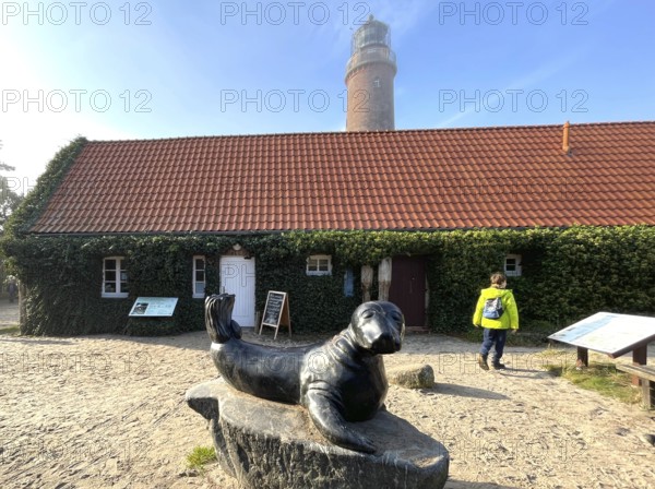 The NATUREUM at Darßer Ort, branch of the Stralsund Maritime Museum, Western Pomerania Lagoon Area National Park, Darss-Zingster Bodden Range, Baltic Sea, peninsula, nature, autumn, nature reserve, Fischland-Darss-Zingst, Mecklenburg-Western Pomerania, Germany