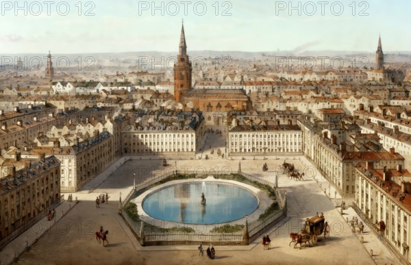 St. James's Square, St James', 1773, City of Westminster, central London, England, United Kingdom