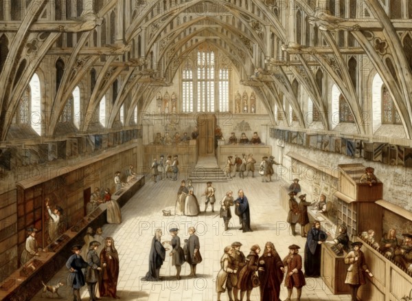 Westminster Hall, 1797, London, England, United Kingdom