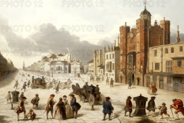 St James's Palace, 1820, City of Westminster, London, England, United Kingdom