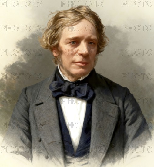 Michael Faraday, 1791 - 1867, an English scientist