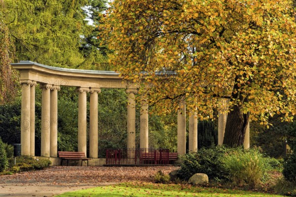 Spa garden Herbst Bad Eilsen Germany