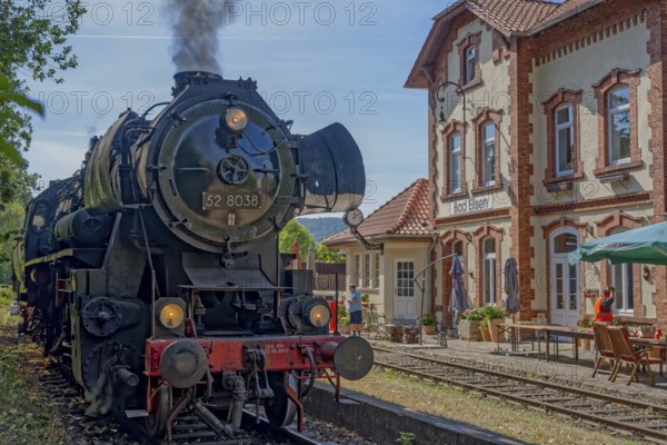 Rinteln-Stadthagener Dampfeisenbahn Bad Eilsen Station Germany