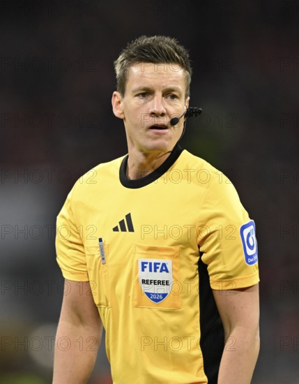 Referee Daniel Siebert soccer Bundesliga, DFB-Pokal, Allianz Arena, Munich, Bayern, Germany