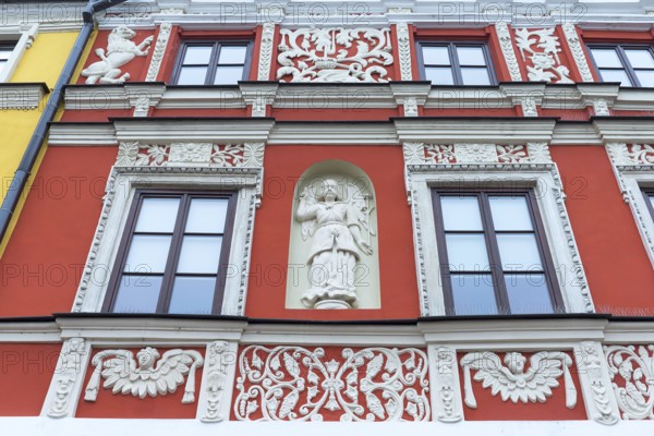 House of the Angel House built in 1632 in Italian Renaissance style, Zamosc, Poland