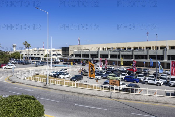 Rhodes airport terminal, Greece