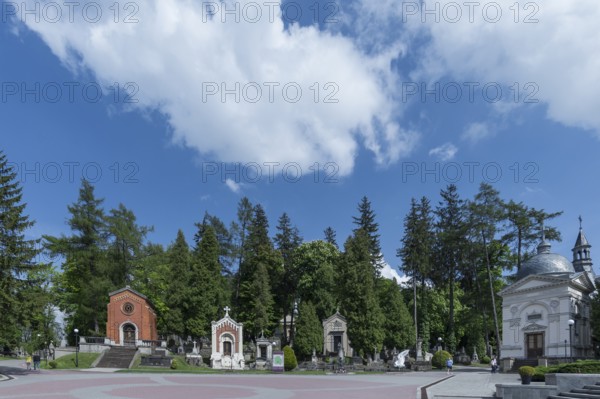 Front of Lützenhofer Cemetery/Lychakivskiy Cemetery, Lemberg, Galicia, Ukraine