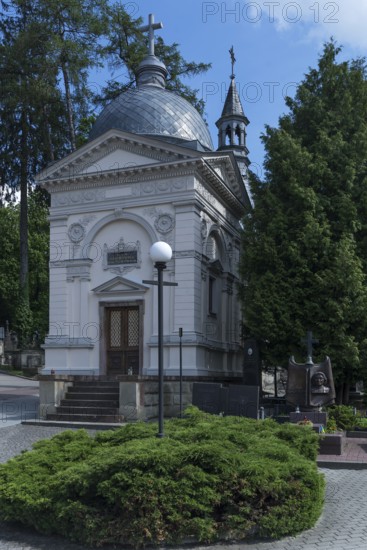 Mausoleum of the Polish entrepreneurial family J. A. Baczewski, Lützenhofer cemetery Lychakivsky cemetery, Lviv, Galicia, Ukraine
