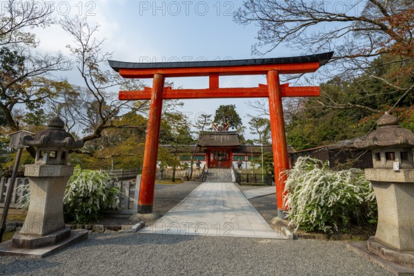 Torii Gate, Yamakage-Jinja Shrine, Shinto Shrine, Kyoto, Japan