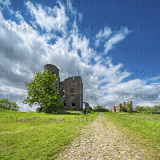 Arnstein Castle Ruins, Sylda-Harkerode, Mansfeld-Südharz, Saxony-Anhalt, Germany