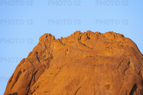 Detailed view of the rocky Spitzkoppe surface, Spitzkoppe, Namibia