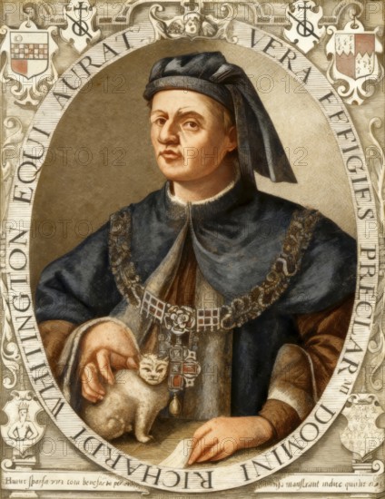 Richard Whittington, c. 1354-1423, a medieval merchant and a politician, Lord Mayor of London