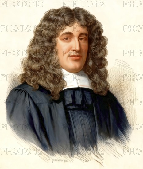 Titus Oates, 1649-1705, an English perjurer who fabricated the Popish Plot, England, United Kingdom