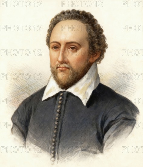 Sir Richard Burbage or Burbadge, 1567-1619, English stage actor and theatre owner