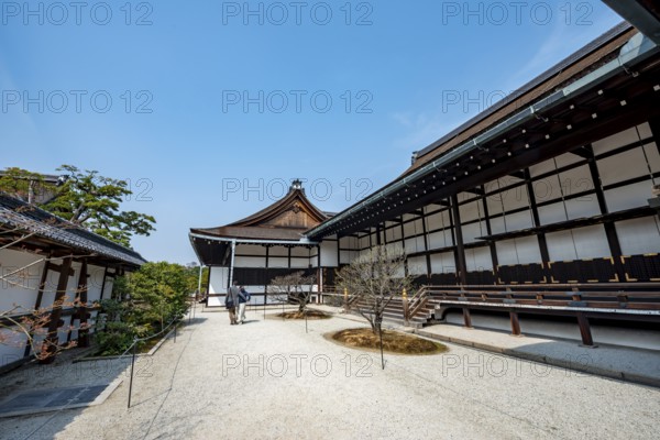 Building in Kyoto Imperial Palace, Kyoto Gyoen, Kyoto, Japan