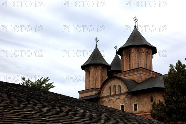 Archducal Church of the Assumption of Mary, Biserica Domneasca, part of the princely court, in Targoviste, Wallachia region, Romania